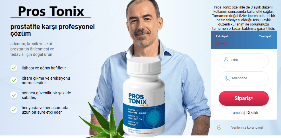 Pros Tonix prostatit
