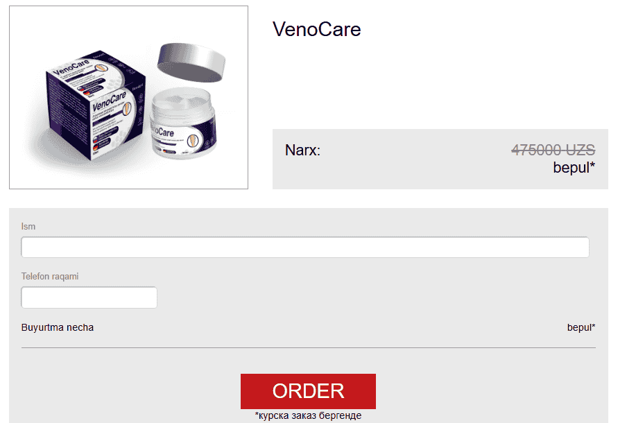 VenoCare varikoz kremi