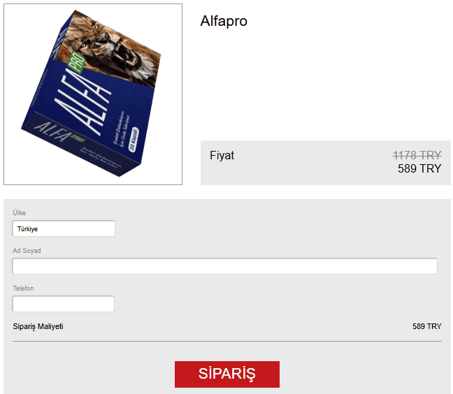 Alfapro nasıl kullanılır ve ne işe yarar